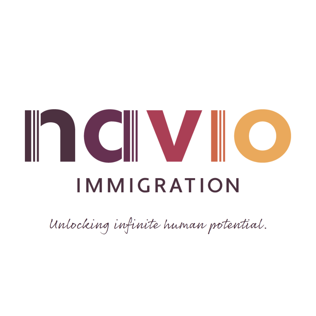 Navio Immigration Logo and Slogan